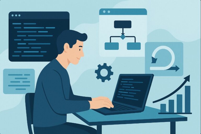 softwareudvikling med fokus på effektivitet